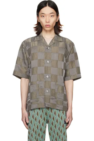 Pins & Needles Gray Cabana Shirt