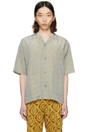 Pins & Needles Gray Cabana Shirt