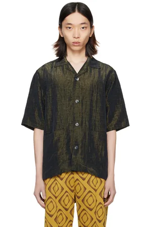 Pins & Needles Black Cabana Shirt