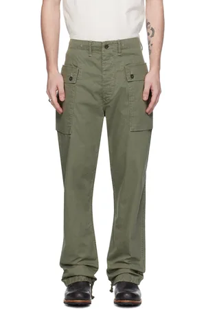 Ralph Lauren Green Straight-Leg Cargo Pants