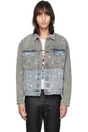 KSUBI Blue Spliced 999 Oh G Jacket