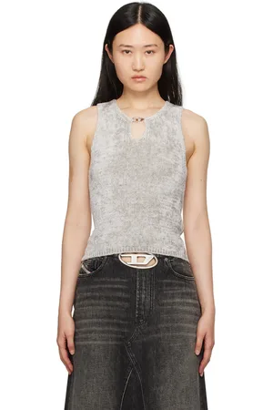 Diesel Gray M-Cherry Tank Top
