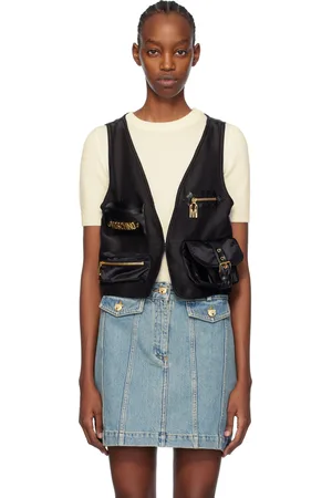 Moschino Black Heavy Vest