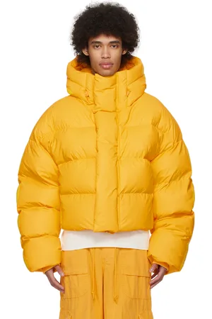 Entire Studios Yellow MML Down Puffer Jacket