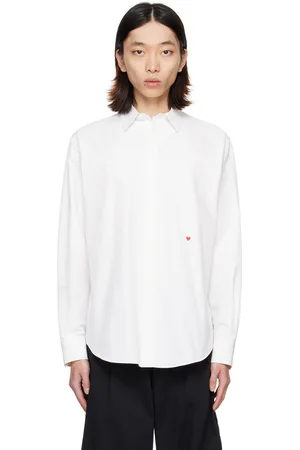 Moschino White Embroidered Shirt