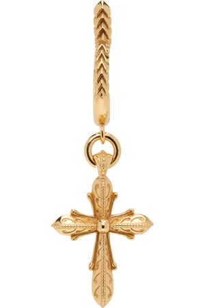EMANUELE BICOCCHI Gothic Cross Single Earring