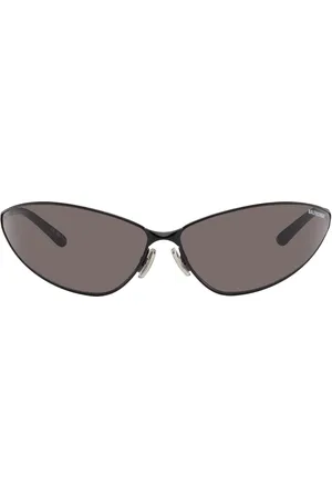 Balenciaga Black Razor Cat Sunglasses