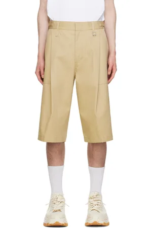 WOOYOUNGMI Beige Pleated Shorts