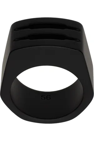 Rick Owens Black Grill Ring