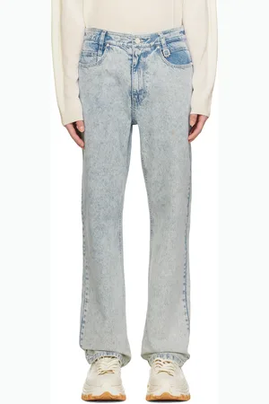 WOOYOUNGMI Blue Straight Jeans