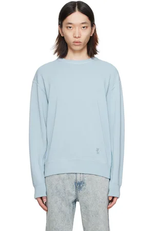 WOOYOUNGMI Blue Patch Sweater