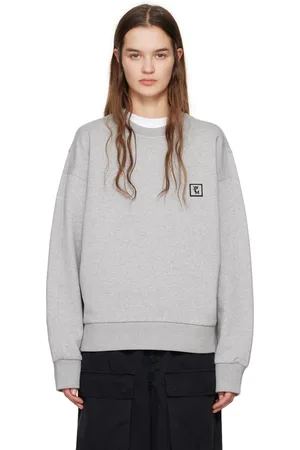 WOOYOUNGMI Gray Patch Sweatshirt