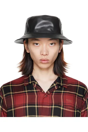UNDERCOVER Faux-Leather Bucket Hat