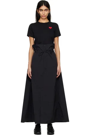 Y-3 Crinkled Maxi Skirt