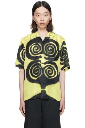 Nanushka Black & Yellow Bodil Shirt