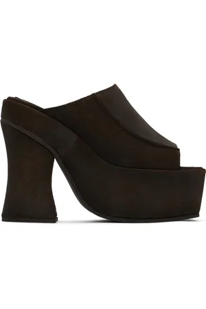 ECKHAUS LATTA Brown Frame Mules