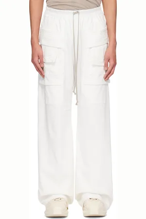 Rick Owens Off-White Creatch Wide Cargo Pants
