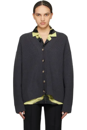 Nanushka Gray Laran Cardigan
