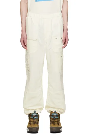 UNDERCOVER Off-White Crinkled Cargo Pants