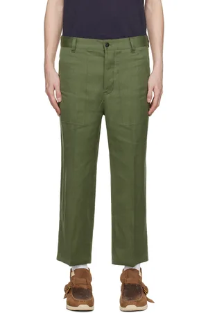 VISVIM Green Alda HW Trousers