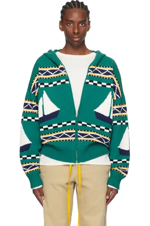 Rhude Green Bateau Hoodie