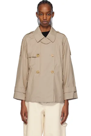 Max Mara Beige Dtrench Jacket