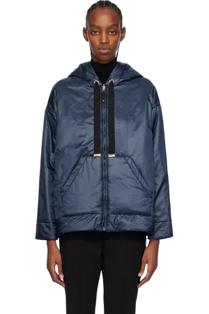 Max Mara Navy Greenbox Reversible Jacket