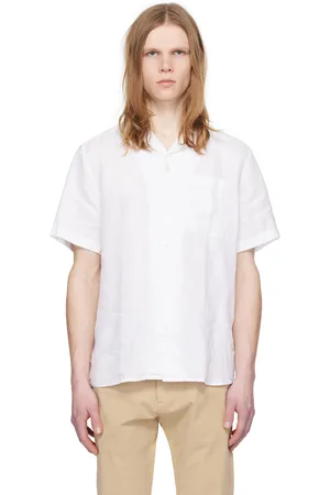 HUGO BOSS White Relaxed-Fit Shirt