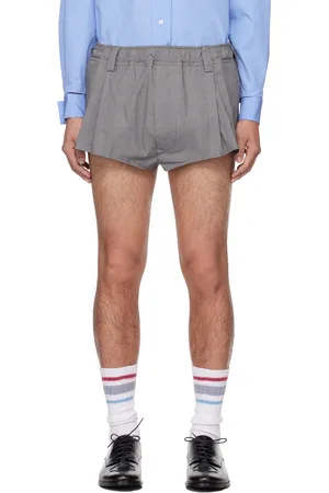 MERYLL ROGGE Black & White Micro Shorts
