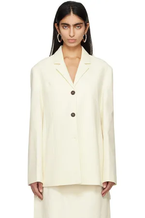 STUDIO NICHOLSON Off-White Weston Blazer