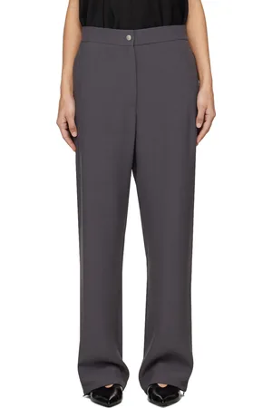 STUDIO NICHOLSON Gray Rush Trousers