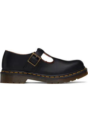 Dr. Martens Polley Smooth Leather Mary Jane Oxfords