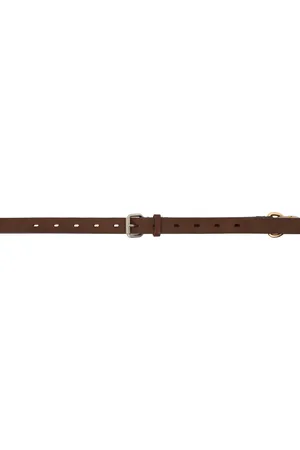DOUBLET & Pink Leather Handle Belt