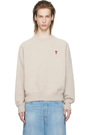 Ami Beige Ami de Cœur Sweatshirt