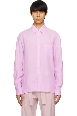 COMMAS Pink Dropped Shoulder Shirt