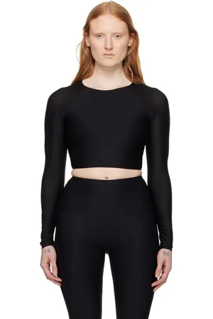 Wolford Black Active Flow Top