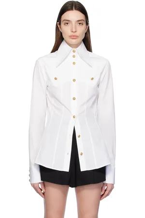 Balmain White Button Shirt
