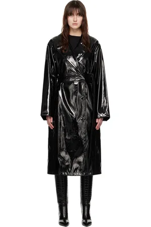 Stand Studio Henriette Faux-Leather Trench Coat