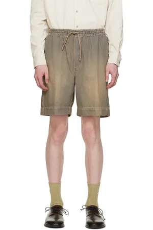 YMC Blue & Tan Jay Denim Shorts