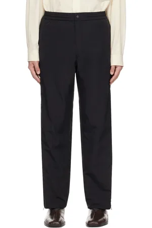 Solid Black Extension Trousers