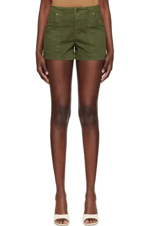 Frame Khaki Clean Utility Shorts