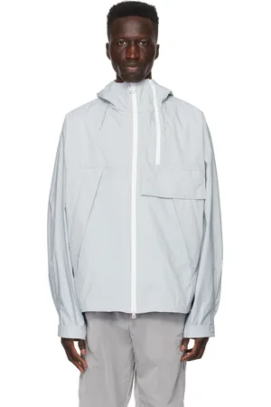 Solid Blue Raglan Jacket