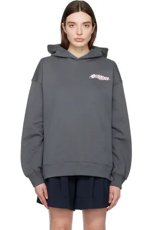 Ganni Gray Isoli Hoodie