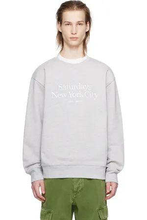 Saturdays NYC Gray Bowery Miller Sweatshirt