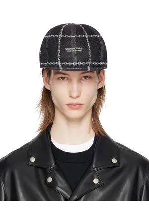 UNDERCOVER Black Check Cap