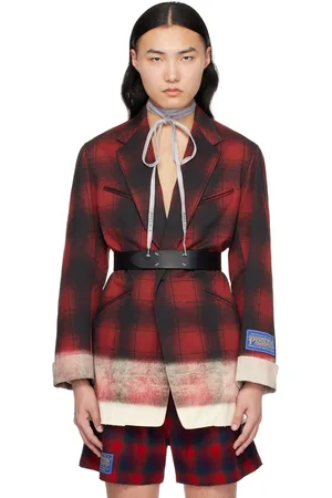 Maison Margiela Red Contrast Blazer