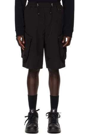 WOOYOUNGMI Black Drawstring Shorts
