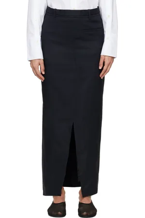 Rohe Navy Reimagined Maxi Skirt