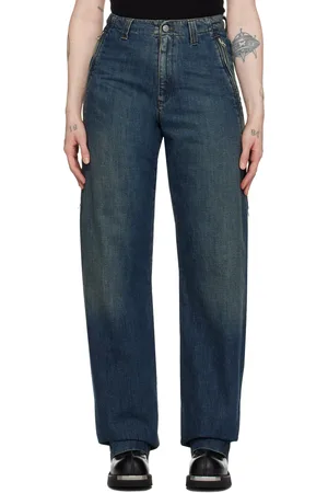 Maison Margiela Blue Five-Pocket Jeans
