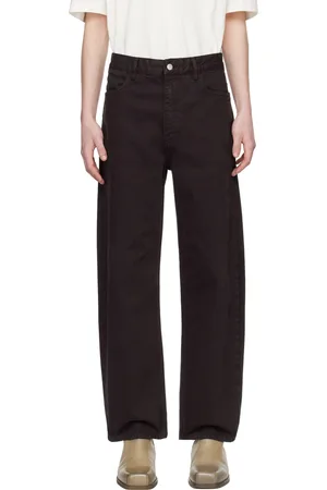 STUDIO NICHOLSON Purple Reed Jeans